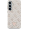 Guess Case 4G Triangle Logo Magsafe For Samsung Galaxy S26 Pink - (GUHMS26SP4GTDGMP)