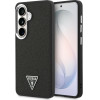 Guess Case Fixed Glitter Triangle Magsafe For Samsung Galaxy S26 Black - (GUHMS26SPFGTSCMK)