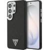 Guess Case Fixed Glitter Triangle Magsafe For Samsung Galaxy S26 Ultra Black - (GUHMS26LPFGTSCMK)