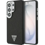 Guess Case Fixed Glitter Triangle Magsafe For Samsung Galaxy S26 Ultra Black - (GUHMS26LPFGTSCMK)