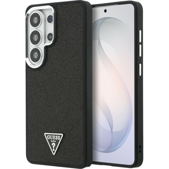 Guess Case Fixed Glitter Triangle Magsafe For Samsung Galaxy S26 Ultra Black - (GUHMS26LPFGTSCMK)
