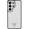 Guess Case Fixed Glitter Triangle Magsafe For Samsung Galaxy S26 Ultra Silver - (GUHMS26LPFGTSCMS)