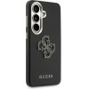 Guess Case Grained Big 4G Metal Logo For Samsung Galaxy S26 Black - (GUHCS26S5PS4RGGK)