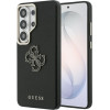 Guess Case Grained Big 4G Metal Logo For Samsung Galaxy S26 Ultra Black - (GUHCS26L5PS4RGGK)
