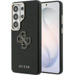 Guess Case Grained Big 4G Metal Logo For Samsung Galaxy S26 Ultra Black - (GUHCS26L5PS4RGGK)