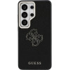 Guess Case Grained Big 4G Metal Logo For Samsung Galaxy S26 Ultra Black - (GUHCS26L5PS4RGGK)