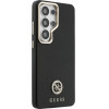 Guess Case Rhinestone Round Logo Magsafe For Samsung Galaxy S26 Ultra Black - (GUHMS26LPGCRMDEK)