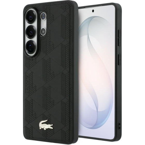 LACOSTE Case Nomograme Gold Logo Magsafe For Samsung Galaxy S26 Ultra Black - (LCHMS26LPNOK)