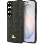 LACOSTE Case Pvc Monogram The Blend Magsafe For Samsung Galaxy S26 Plus Brown - (LCHMS26MPBSMW)