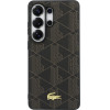 LACOSTE Case Pvc Monogram The Blend Magsafe For Samsung Galaxy S26 Ultra Brown - (LCHMS26LPBSMW)