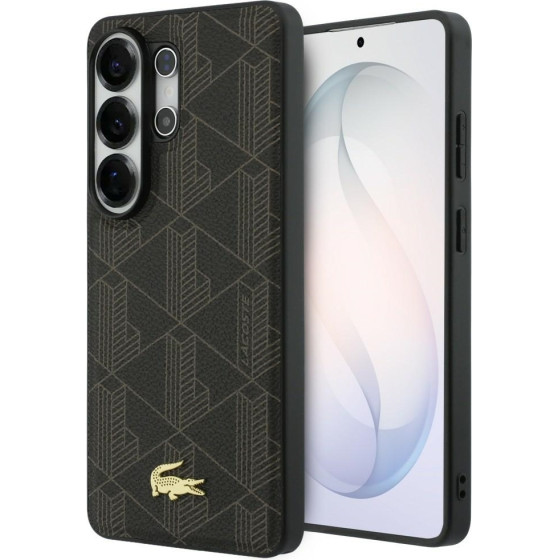 LACOSTE Case Pvc Monogram The Blend Magsafe For Samsung Galaxy S26 Ultra Brown - (LCHMS26LPBSMW)