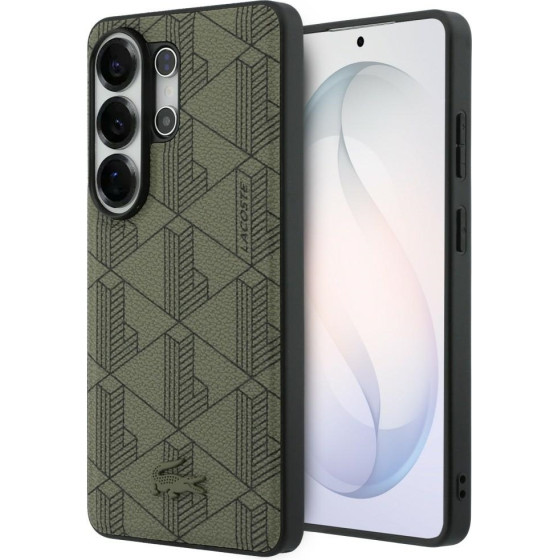 LACOSTE Case Pvc Monogram The Blend Magsafe For Samsung Galaxy S26 Ultra Khaki - (LCHMS26LPBSB)