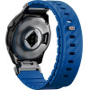 UNIQ Fluo x Smart-Fit Strap For Garmin 22mm Blue - (UNIQ-22MM-FLUOOBLU)