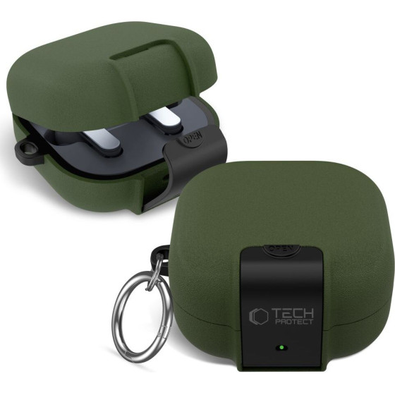 Tech-Protect Slim Hook Samsung Galaxy Buds 4 / 4 Pro Olive GREEN