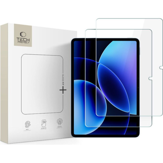 Tech-Protect Szklo Hartowane Glass FIT+ 2-Pack Xiaomi Pad 7 / 7 Pro / 8 / 8 Pro 11.2 CLEAR