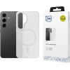 3MK Protection 3MK Smoke Magcase For Samsung Galaxy S25 - white-Transparent - (W-3SmoMgWhi-SGS25-0)