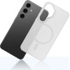 3MK Protection 3MK Smoke Magcase For Samsung Galaxy S25 - white-Transparent - (W-3SmoMgWhi-SGS25-0)