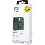 3MK Protection 3MK Smoke Magcase For Samsung Galaxy S25 Ultra - Green-Translucent - (W-3SmoMgGre-SGS25U-0)