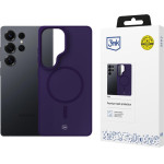 3MK Protection 3MK Smoke Magcase For Samsung Galaxy S25 Ultra - Purple-Translucent - (W-3SmoMgPur-SGS25U-0)