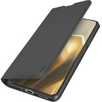 SBS Wallet Smooth Case For Motorola Edge 60 Pro With Flip - Black - (TEWALMOE60PK)