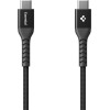 Spigen Essential Usb C To Usb C 100W Fabric Cable, Black EB10010CCa - (ACA11103)