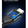 Spigen Essential Usb C To Usb C 100W Fabric Cable, Black EB10010CCa - (ACA11103)