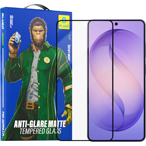 BLUEO - Anti-Glare Matte Glass - Samsung Galaxy S26 Ultra - Black