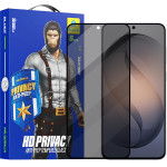 BLUEO - Anti-Peep Privacy Glass (5 pack) - Samsung Galaxy S26 - Black