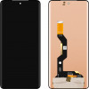 MP Lcd Display Module For Motorola Edge 60 Fusion, w/o Frame, Aftermarket, Black