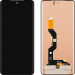 MP Lcd Display Module For Motorola Edge 60, w/o Frame, Aftermarket, Black