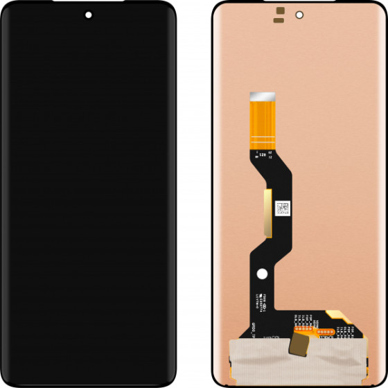 MP Lcd Display Module For Motorola Edge 60, w/o Frame, Aftermarket, Black