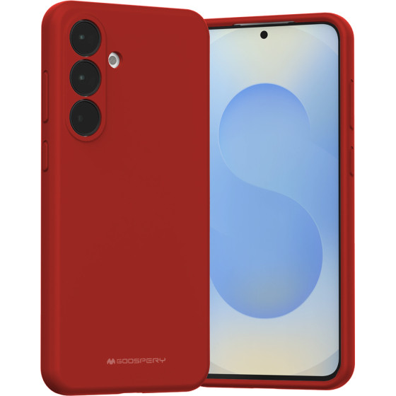Mercury Silicone Case Samsung Galaxy S25 Fe RED