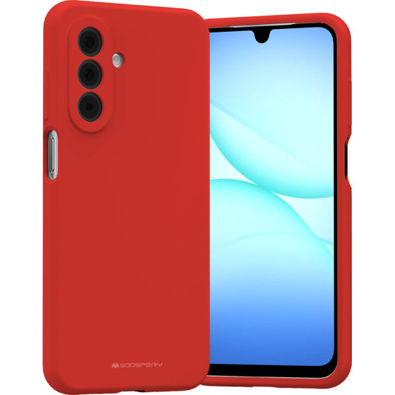 Mercury Silicone Case Samsung Galaxy A17 RED