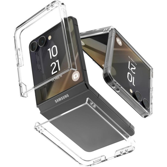 Mercury Hard Pc Case Samsung Galaxy Z FLIP7 CLEAR
