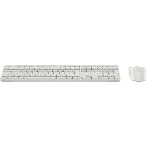 HP - Inc HP Multi-Device Dual-Mode Mouse And Keyboard Combo 490C White - (BE1M5AA)