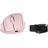 HP - Inc HP Tilt Ergonomic Pink Mouse 720M - (BH7N4AA)