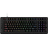 HP - Inc Hyperx Eve 1800 Membrane Compact Gaming Keyboard Rgb (Us Layout) - Black - (B7JE0AA)
