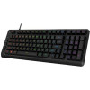 HP - Inc Hyperx Eve 1800 Membrane Compact Gaming Keyboard Rgb (Us Layout) - Black - (B7JE0AA)