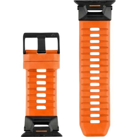 Tactical Tough Band For Apple Watch Ultra Safety Orange/Black - (57983130171)