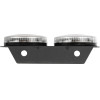 GloboStar Tailight ���� ������ �������� Led 9W 360lm 180� Dc 24V ��������� IP66 ��������� & ������� & ����� ����� 6000K - �18.5 x �5 x �10cm - ������ 2 �������� - 1 ����� ������� - (999-0251)