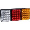 GloboStar Tailight ���� ������ �������� Led 9W 360lm 180� Dc 24V ��������� IP66 ��������� & ������� & ����� ����� 6000K - �33 x �2.4 x �14cm - ������ 2 �������� - 1 ����� ������� - (999-0260)