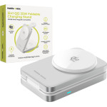 Mobile Origin 3in1 Qi2 25W Foldable Charging Stand PW35,Magsafe Compatible - Silver - (MO-FCHS-PW35-SLV)