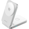 Mobile Origin 3in1 Qi2 25W Foldable Charging Stand PW35,Magsafe Compatible - Silver - (MO-FCHS-PW35-SLV)