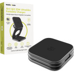 Mobile Origin 3in1 Qi2 25W Ultraslim Foldable Charger PW36 Magsafe Compatible Matte Black - (MO-USF-PW36-BLK)