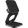 Mobile Origin 3in1 Qi2 25W Ultraslim Foldable Charger PW36 Magsafe Compatible Matte Black - (MO-USF-PW36-BLK)