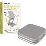 Mobile Origin 3in1 Qi2 25W Ultraslim Foldable Charger PW36 Magsafe Compatible Silver - (MO-USF-PW36-SLV)