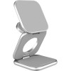 Mobile Origin 3in1 Qi2 25W Ultraslim Foldable Charger PW36 Magsafe Compatible Silver - (MO-USF-PW36-SLV)