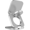 Mobile Origin 3in1 Qi2 25W Ultraslim Foldable Charger PW36 Magsafe Compatible Silver - (MO-USF-PW36-SLV)