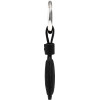 Mobile Origin Airtag Outdoor Leather Keychain A7, Black - (MO-AOLK-BLK)