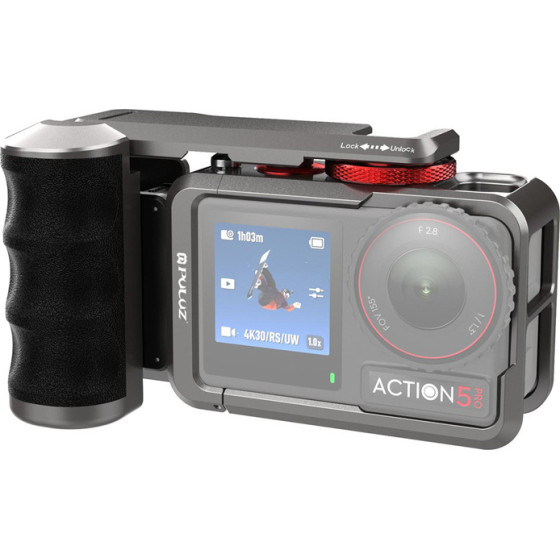 Puluz ��������� ������������� ���� �� ���� ��� Dji Osmo Action 5 Pro / Action 4 / Action 3 - (PU1058TS)